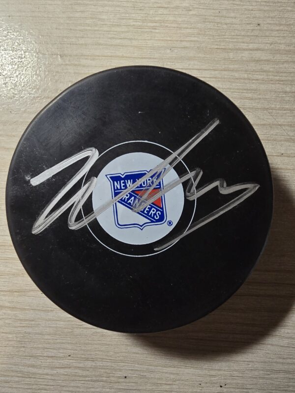 Will Cuylle Signed Puck