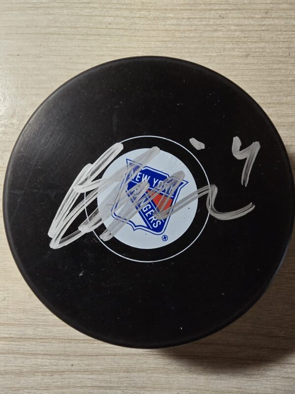 Braden Schneider Signed Puck