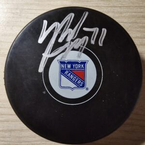 Mike Rupp Signed Puck