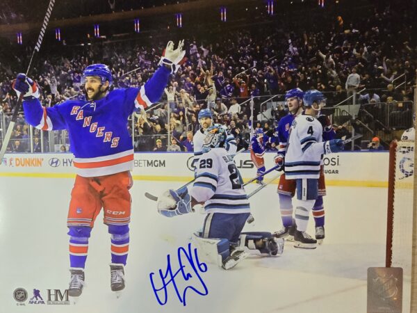 Vincent Trocheck Signed Goal 8x10