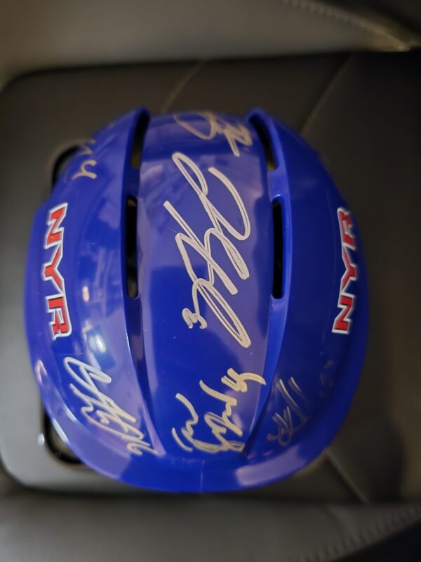 7 Signed Mini Helmet RARE